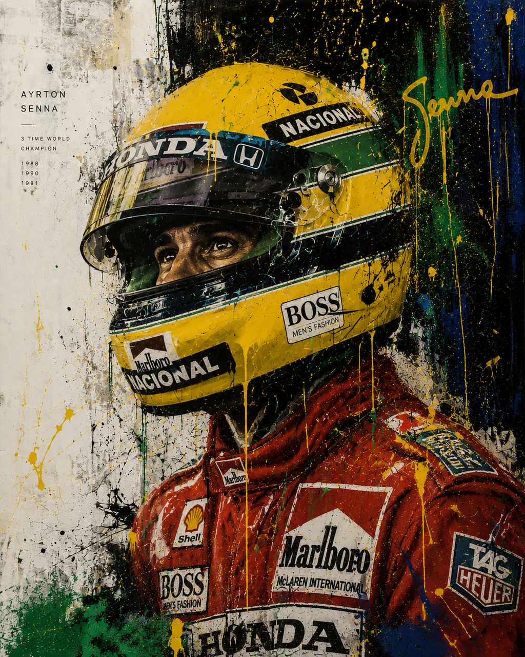 Senna Wall Art Print
