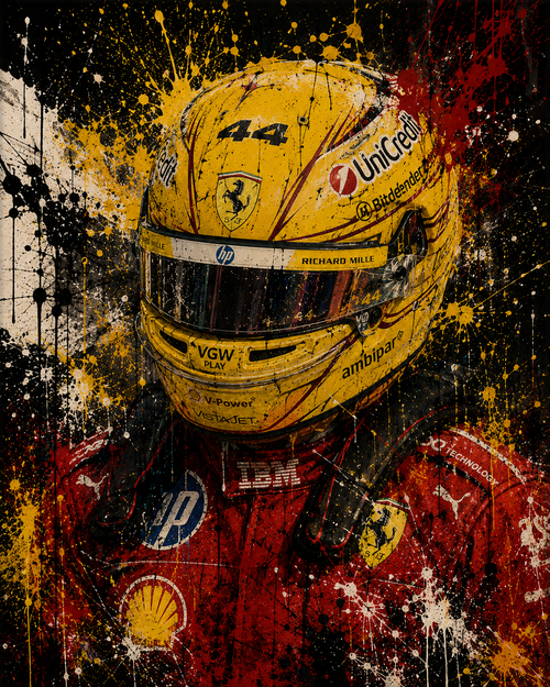 Lewis Hamilton Wall Art Prints